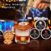 Whiskey Bourbon Gifts for Men - Cocktail Smoker Kit with Torch for Drink- Smoked Old Fashioned Cocktail Kit